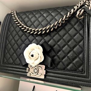 💎CHANEL LE BOY CAVIAR LARGE💎